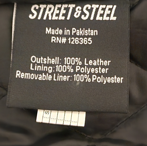 Street & Steel Madison Women's Motorcycle Jacket 2XL NEW - Picture 16 of 16